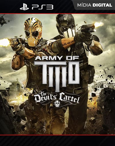 Army of TWO The Devil's Cartel Playstation 3 Mídia Digi...