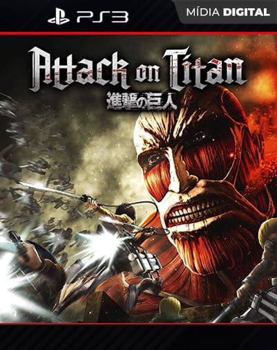Attack on Titan Playstation 3 Mídia Digital