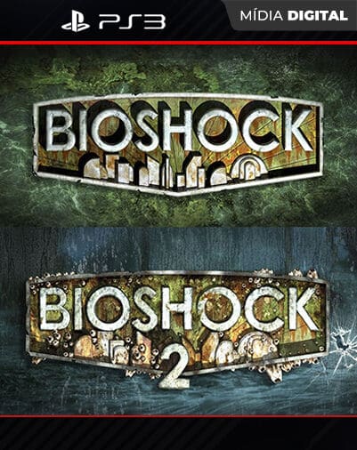 Bioshock 1 E 2 Playstation 3 Mídia Digital