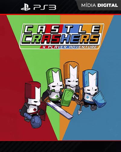 Castle Crashers Playstation 3 Mídia Digital