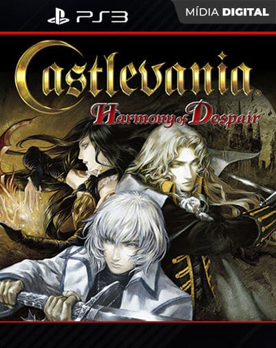 Castlevania Harmony of Despair Playstation 3 Mídia Digi...