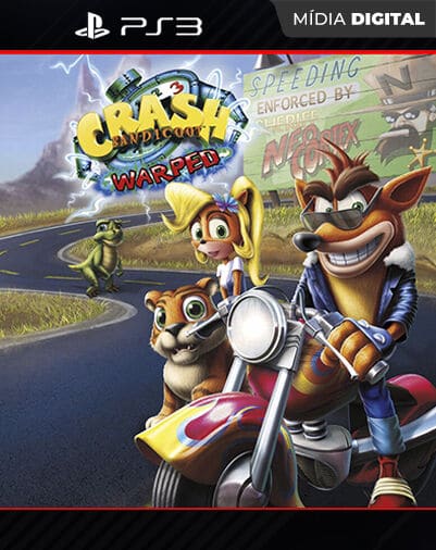 Crash Bandicoot 3 ( PS1 Classic ) Playstation 3 Mídia D...