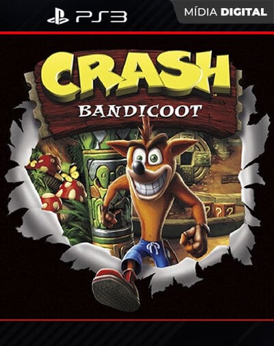 Crash 1 ( PS1 Classic ) Playstation 3 Mídia Digital