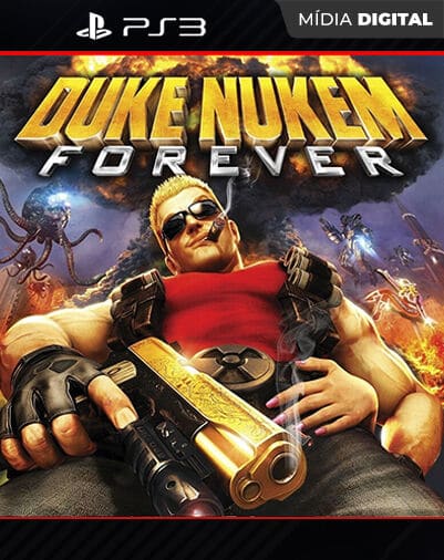 Duke Nukem Forever Playstation 3 Mídia Digital