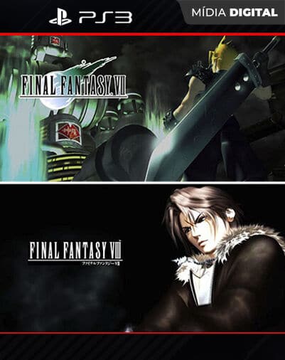 Final Fantasy 7 + 8 (PS1 Classic) Playstation 3 Mídia D...