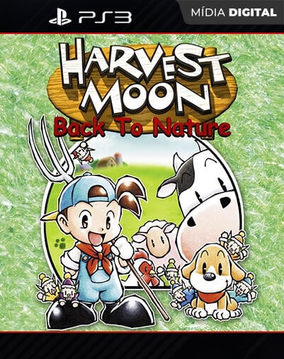 Harvest Moon: Back to Nature Playstation 3 Mídia Digita...