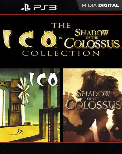 ICO & Shadow of the Colossus Playstation 3 Mídia Di...