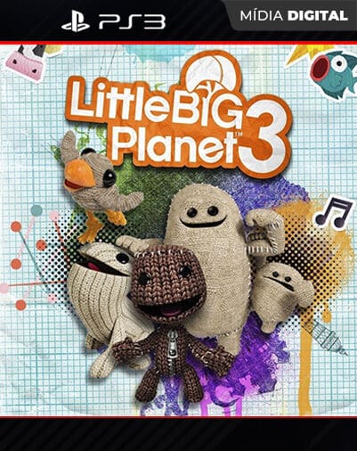 LittleBigPlanet 3 Playstation 3 Mídia Digital