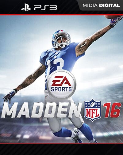 Madden NFL 16 Playstation 3 Mídia Digital