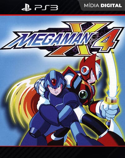 Mega man X4 (PS1 Classic) Playstation 3 Mídia Digital