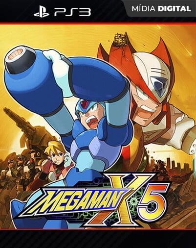 Mega man X5 (PS1 Classic) Playstation 3 Mídia Digital