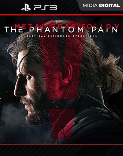 Metal Gear Solid V: The Phantom Pain Playstation 3 Mídi...