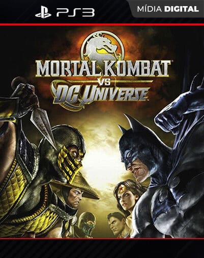 Mortal Kombat vs. DC Universe Playstation 3 Mídia Digit...