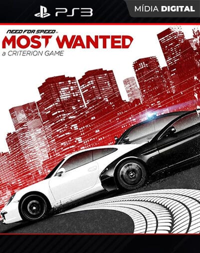 Need For Speed Most Wanted Playstation 3 Mídia Digital