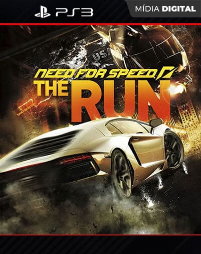 Need for Speed The Run Playstation 3 Mídia Digital
