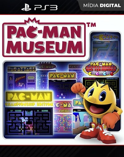 Pack Man Museum Playstation 3 Mídia Digital