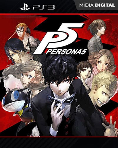 Persona 5 Playstation 3 Mídia Digital