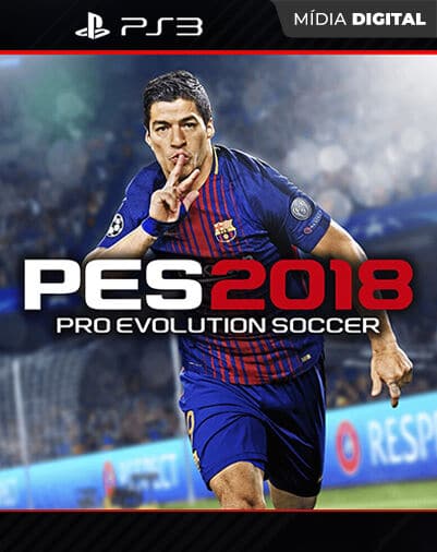 PES Pro Evolution Soccer 2018 Playstation 3 Mídia Di...