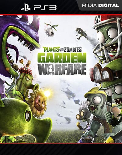 Plants vs. Zombies Garden Warfare Playstation 3 Mídia D...
