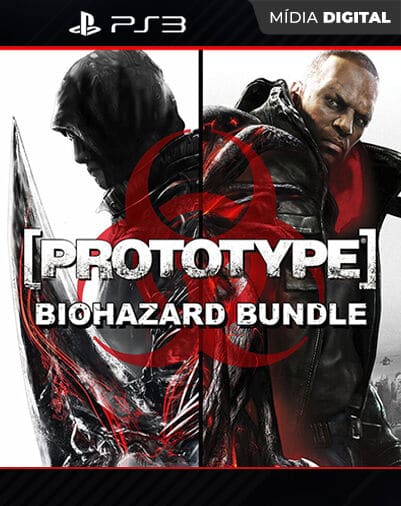 Prototype biohazard bundle Playstation 3 Mídia Digital