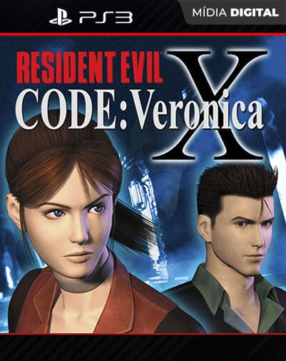 Resident Evil Code: Veronica X Playstation 3 Mídia Digi...