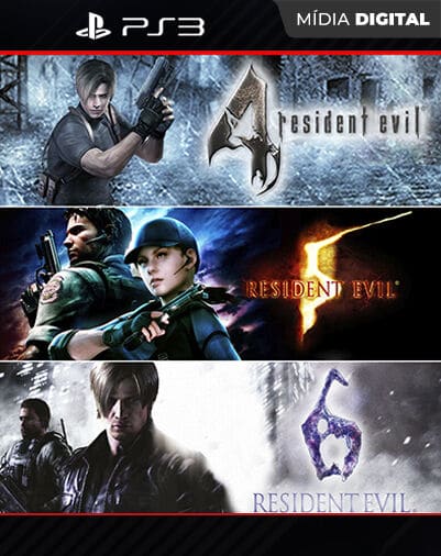 Resident Evil triple pack Playstation 3 Mídia Digital