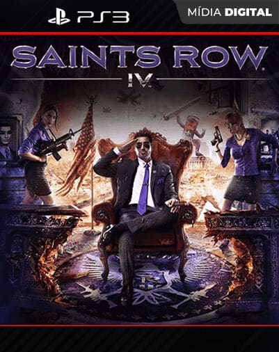 Saints Row IV Playstation 3 Mídia Digital