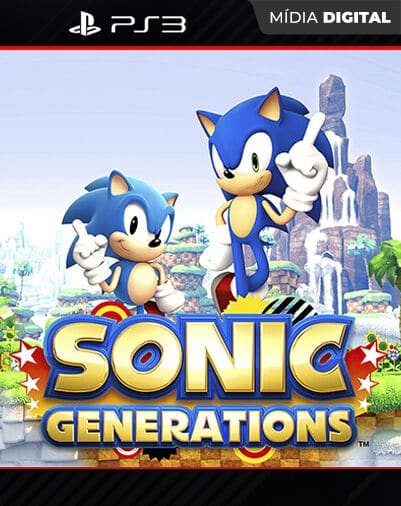 Sonic Generations Playstation 3 Mídia Digital