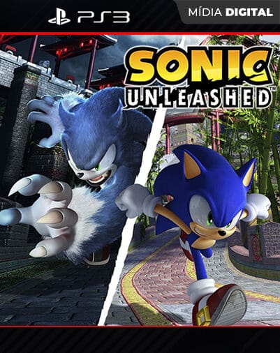 Sonic Unleashed Playstation 3 Mídia Digital