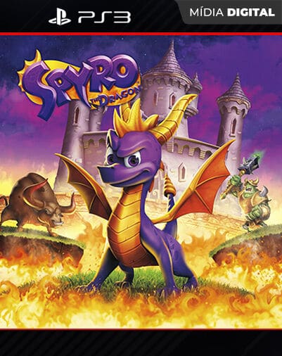 Spyro the Dragon (PS1 Classic) Playstation 3 Mídia Digi...