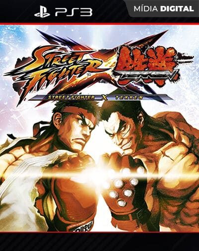 Street Fighter × Tekken Playstation 3 Mídia Digital