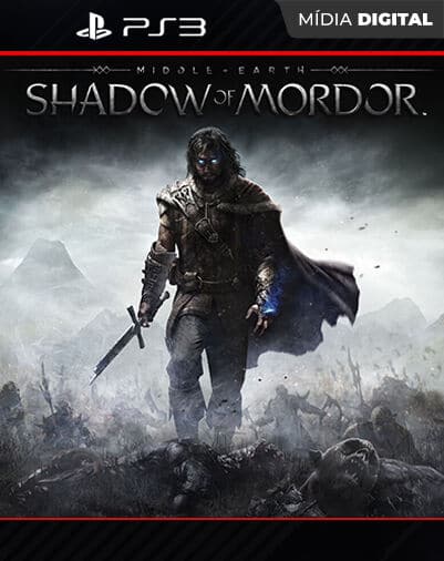 Terra-Média: Sombras de Mordor Playstation 3 Mídia Digi...