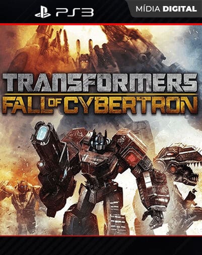 Transformers: Fall of Cybertron Playstation 3 Mídia Dig...