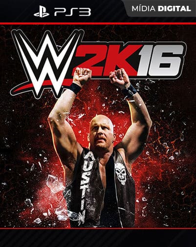 WWE 2k16 Playstation 3 Mídia Digital
